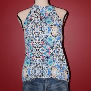 NEW Eighty Sixty racerback sleeveless colorful- B7